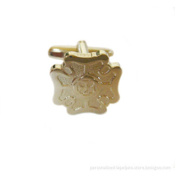 Brass Cufflinks And Tie Clips For Gift , Craft